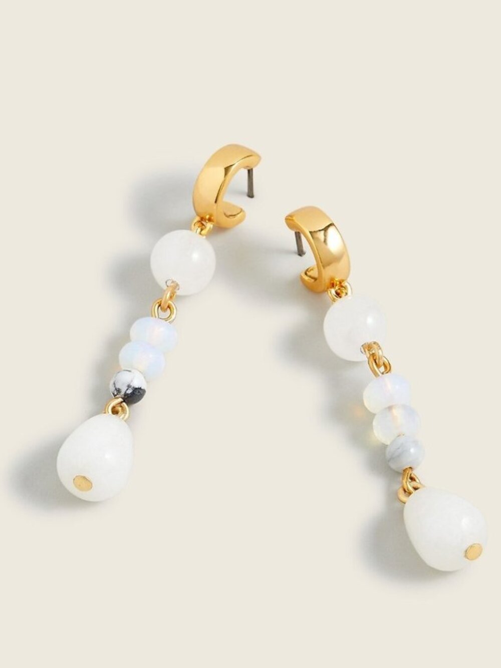 J. Crew semiprecious stone drop earrings